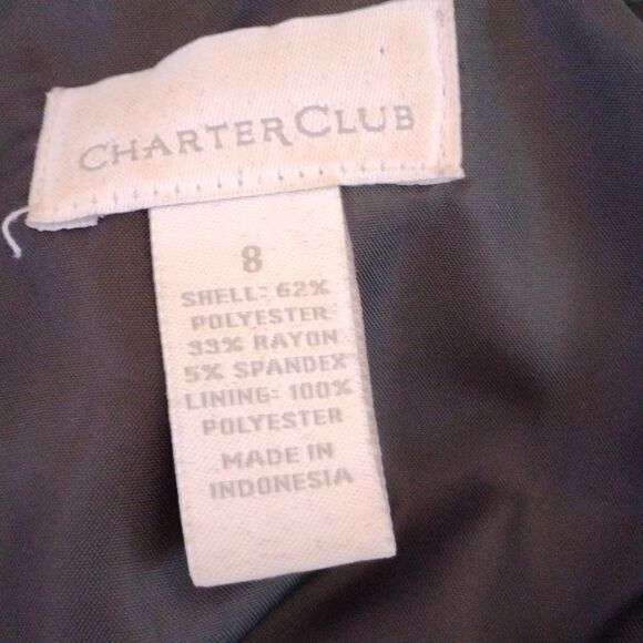 Charter Club Classic Black Dress - Picture 9 of 11